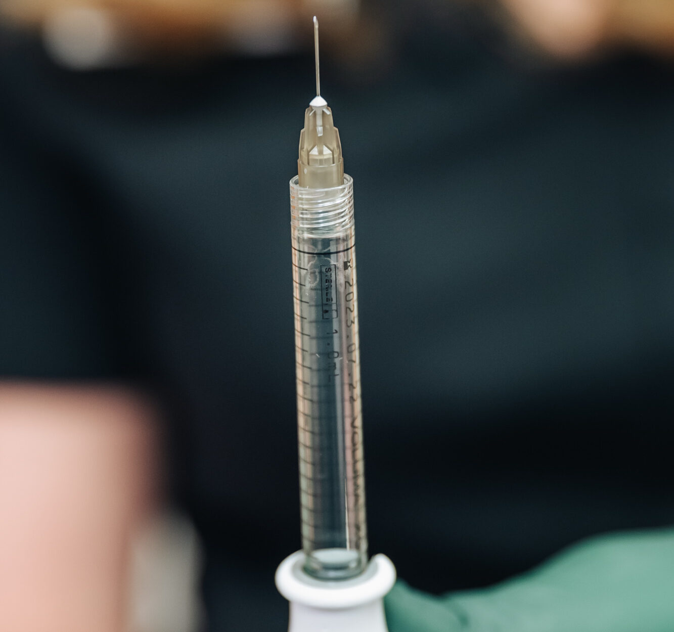 A provider prepares an injectable at our med spa near Kalamazoo.